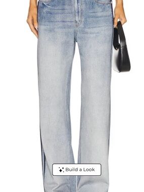 rb Miramar Wide Leg Track Jeans in Coney, size small, side pockets. Excellent